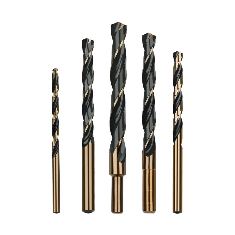 4341 HSS Cobalt Twist Drill Bit Set – Straight Shank for Stainless Steel & Metal, Professional Hand Drill Hole Opener